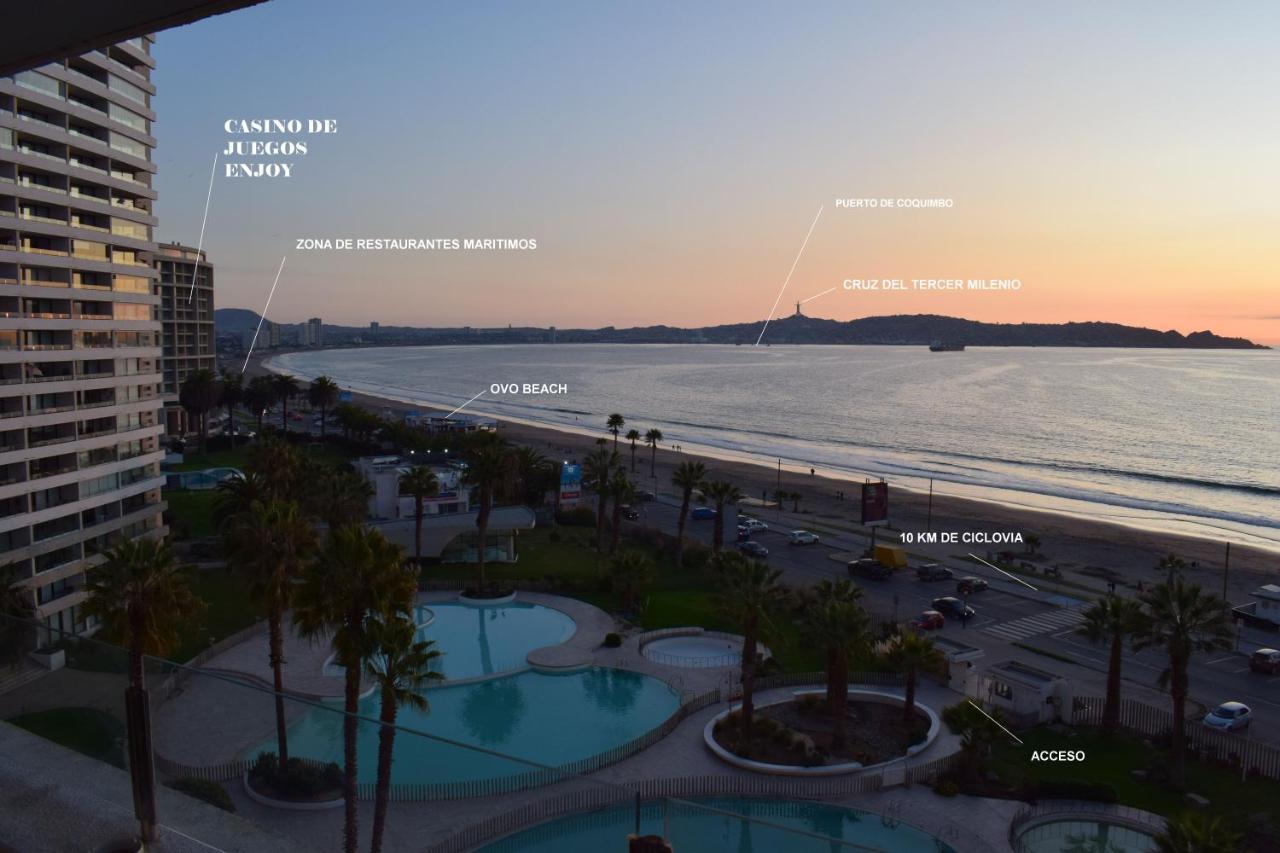 Vive La Experiencia, Playa, Spa, Casino De Juegos Кокимбо Экстерьер фото